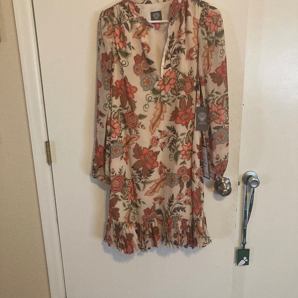 Autumn floral dress - Picture 1 of 5